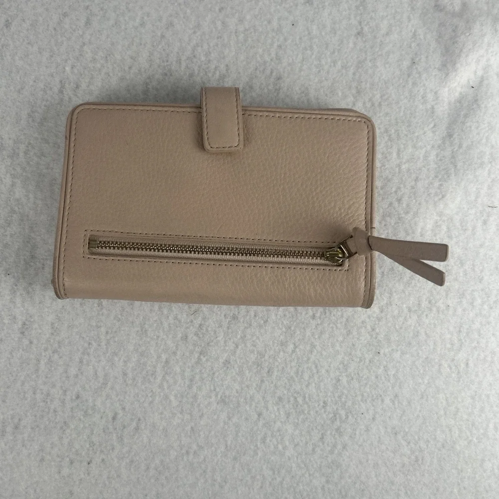 TORY‎ BURCH Women's Pink Wallet Wristlet  100% Genuine Leather Missing Strap
